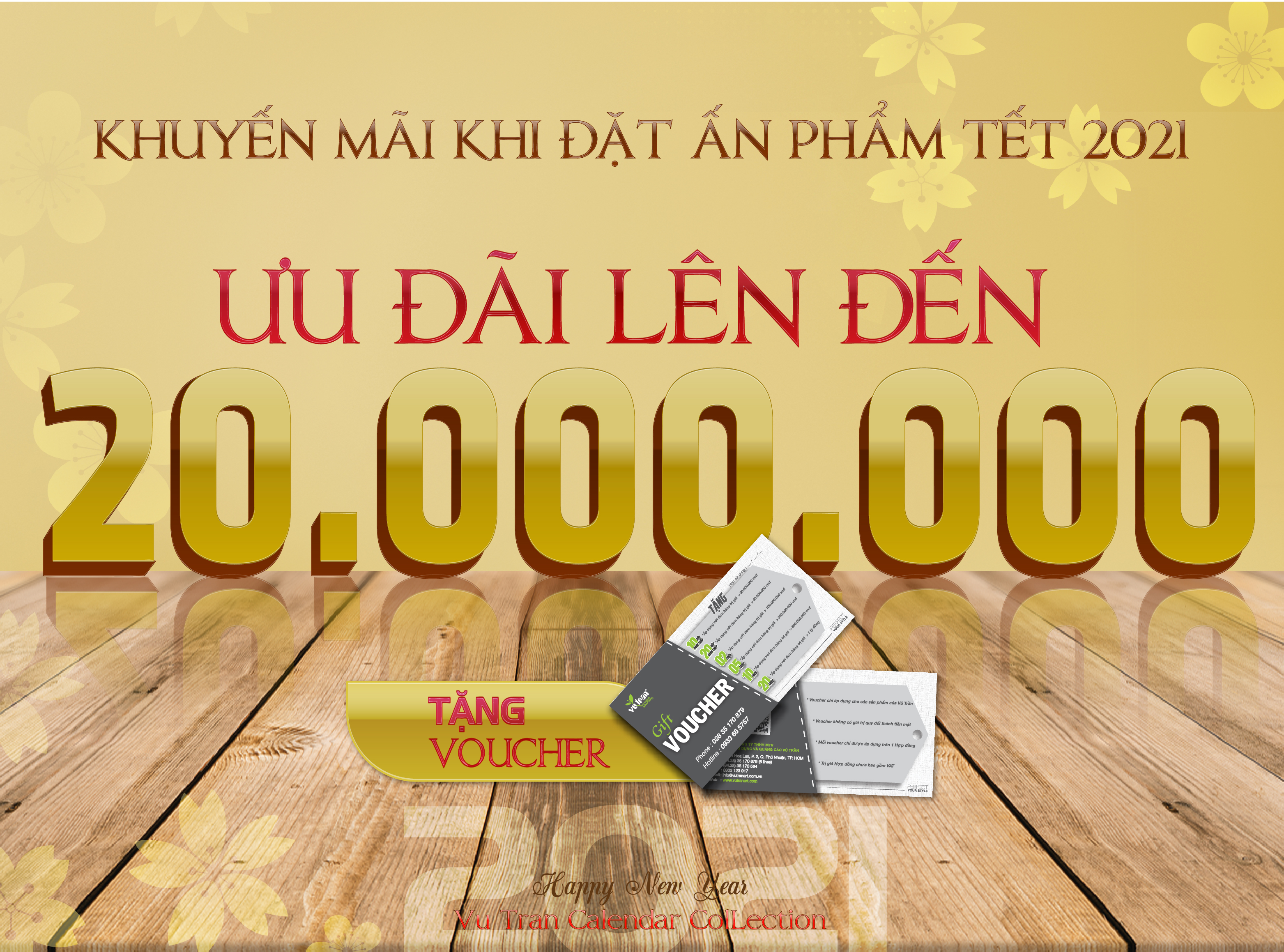 khuyen mai in lich tet