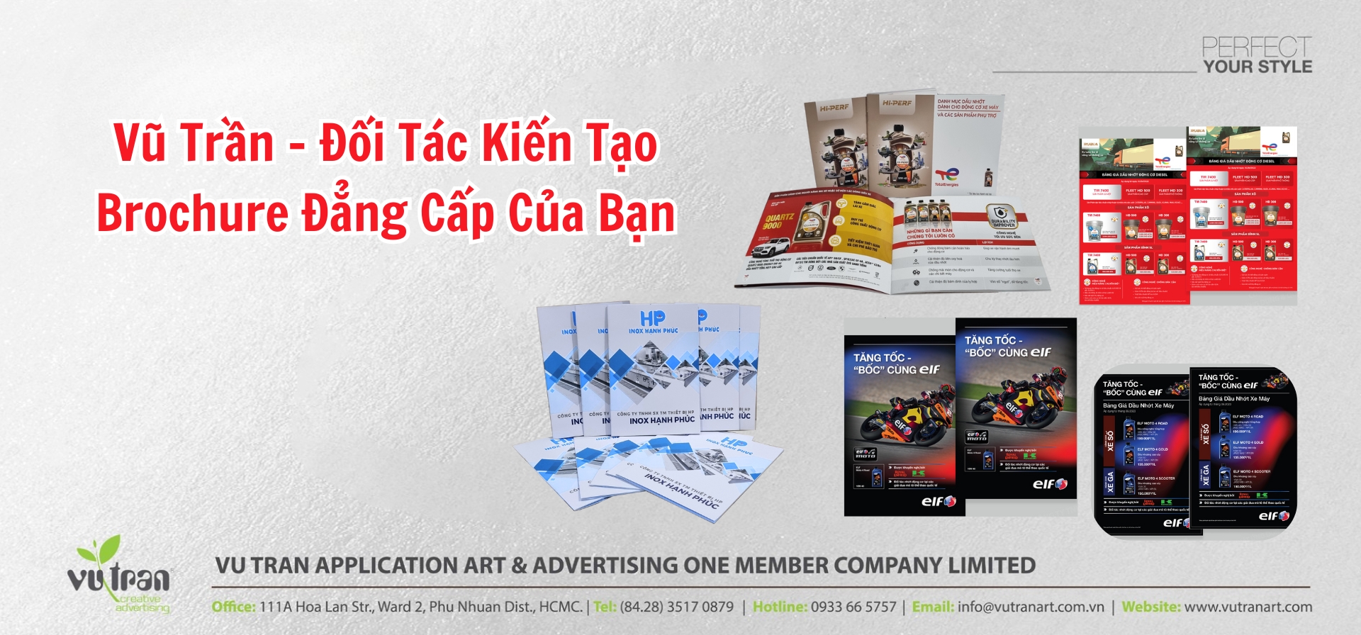 Brochure tại Vũ Trần
