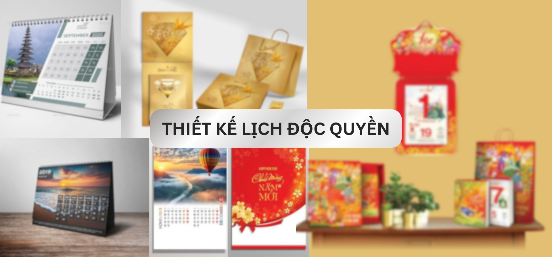 Thiết kế lịch độc quyền